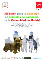 XII Saln para la Adopcin de Animales de Compaa de la Comunidad de Madrid
